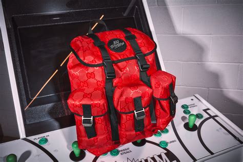 100 thieves x gucci backpack|The Story of Gucci x 100 Thieves .